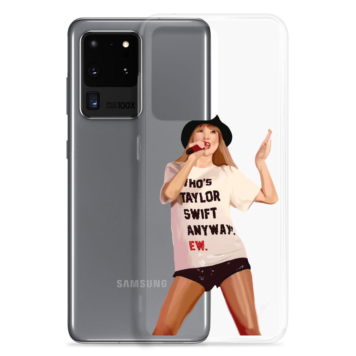 Red Clear Case for Samsung®