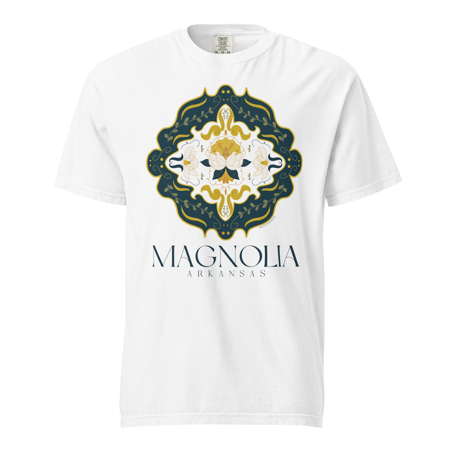 Elegant Magnolia Tee