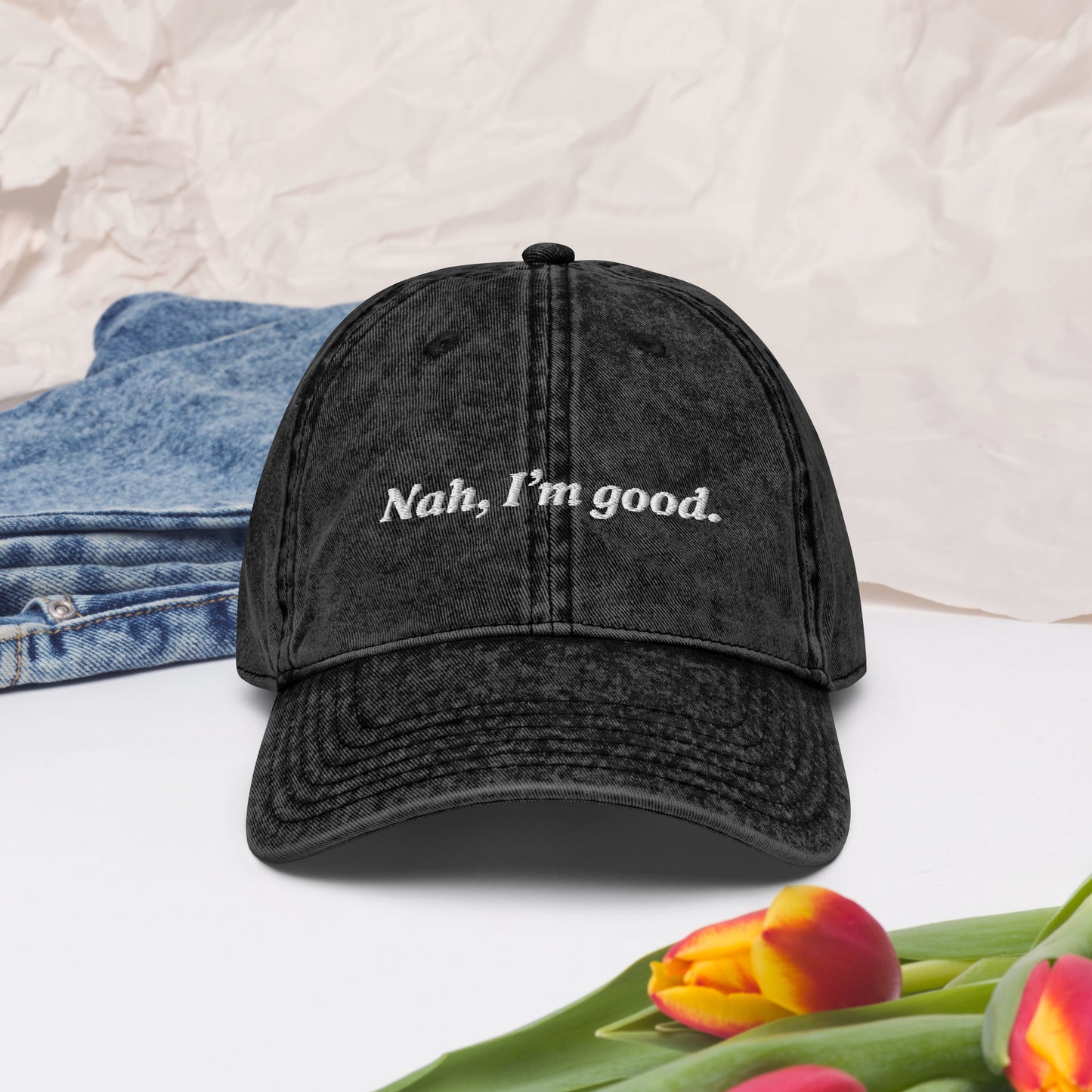 Nah, I'm Good Dad Cap